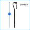 Metene Walking Canes Quad Canes for Seniors & Adults Foldable Adjustable for Men & Women Heavy Duty Freestanding Cane for People with Leg Injuries 1 footings